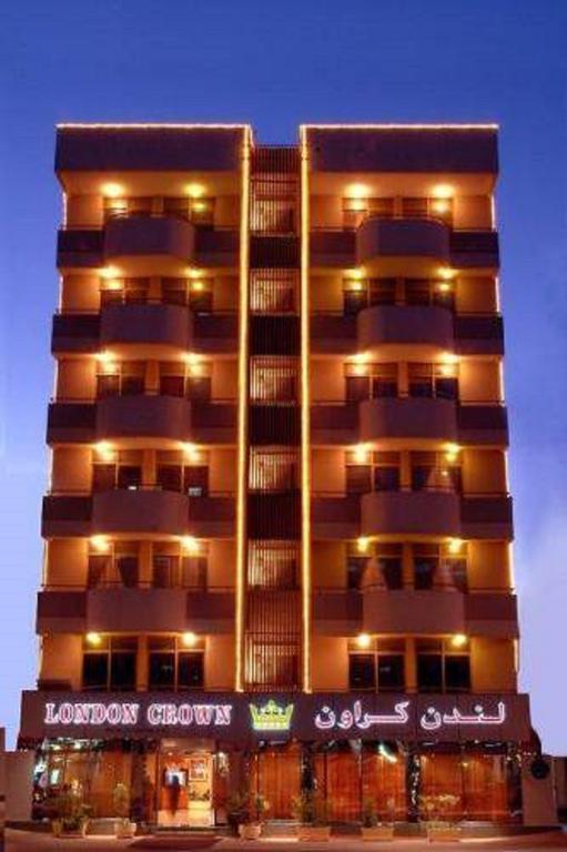 London Crown 2 Hotel Apartments Dubai Exterior foto