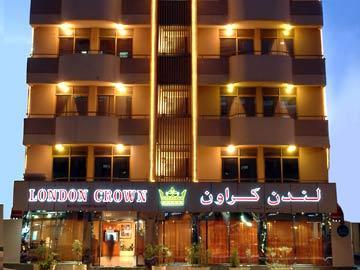London Crown 2 Hotel Apartments Dubai Exterior foto